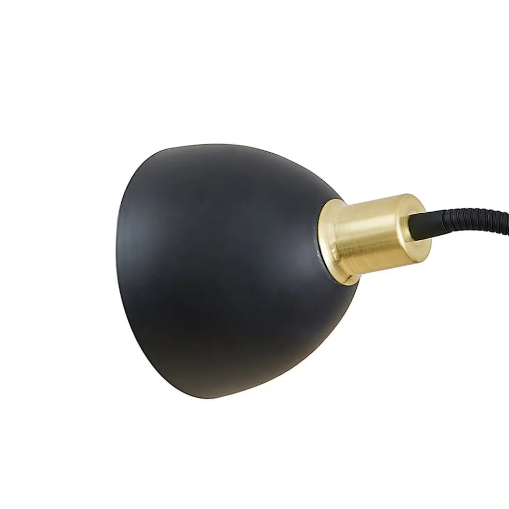 Genora klemmelampe i sort^Lindby Outlet