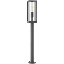 Giavanna vejlampe, 80 cm, antracit, IP44, E27^Lindby Best