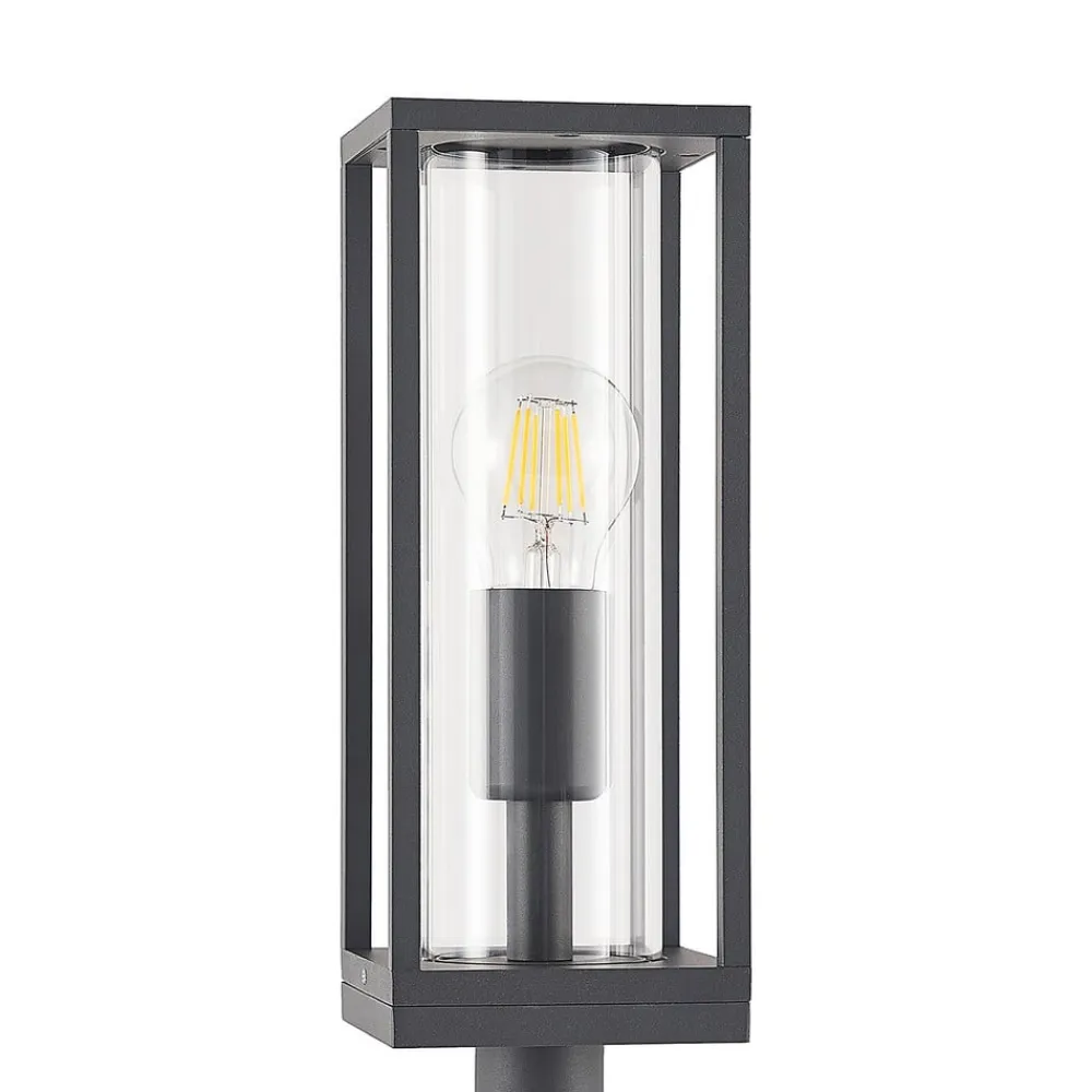 Giavanna vejlampe, 80 cm, antracit, IP44, E27^Lindby Best