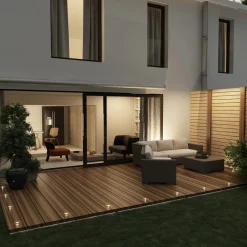 Gracelle LED nedgravningsspot, 3 stk, rundt^Lindby Clearance