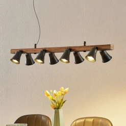 Grandesa hængelampe med 8 spots^Lindby New