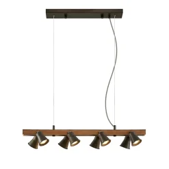 Grandesa hængelampe med 8 spots^Lindby New