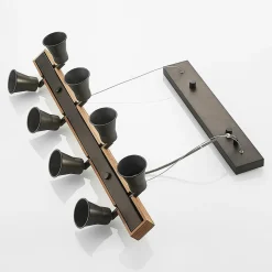 Grandesa hængelampe med 8 spots^Lindby New