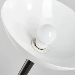 gulvlampe Elaina, læselampe, rustfarvet, 180 cm, E27^Lindby New