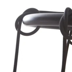 gulvlampe Elira, sort, metal, 150 cm høj, E27^Lindby New