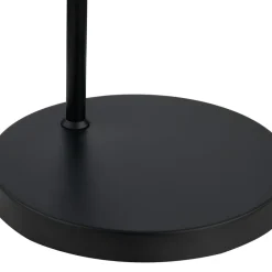 gulvlampe Nimbora, 150 cm, sort, glas, metal^Lindby Outlet