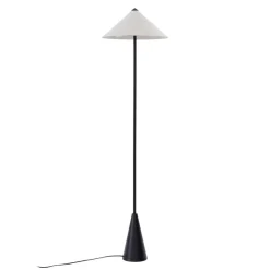 gulvlampe Norvik, højde 150 cm, sort/grå, metal^Lindby Clearance