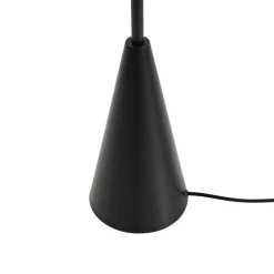 gulvlampe Norvik, højde 150 cm, sort/grå, metal^Lindby Clearance