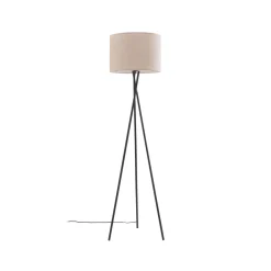 gulvlampe Soula, Ø 40 cm, beige, plast, E27^Lindby New