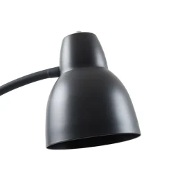 gulvlampe Tebbi, sort, metal, højde 150 cm^Lindby New