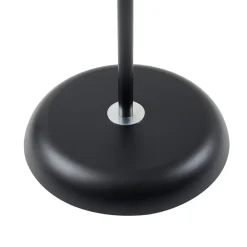 gulvlampe Tebbi, sort, metal, højde 150 cm^Lindby New