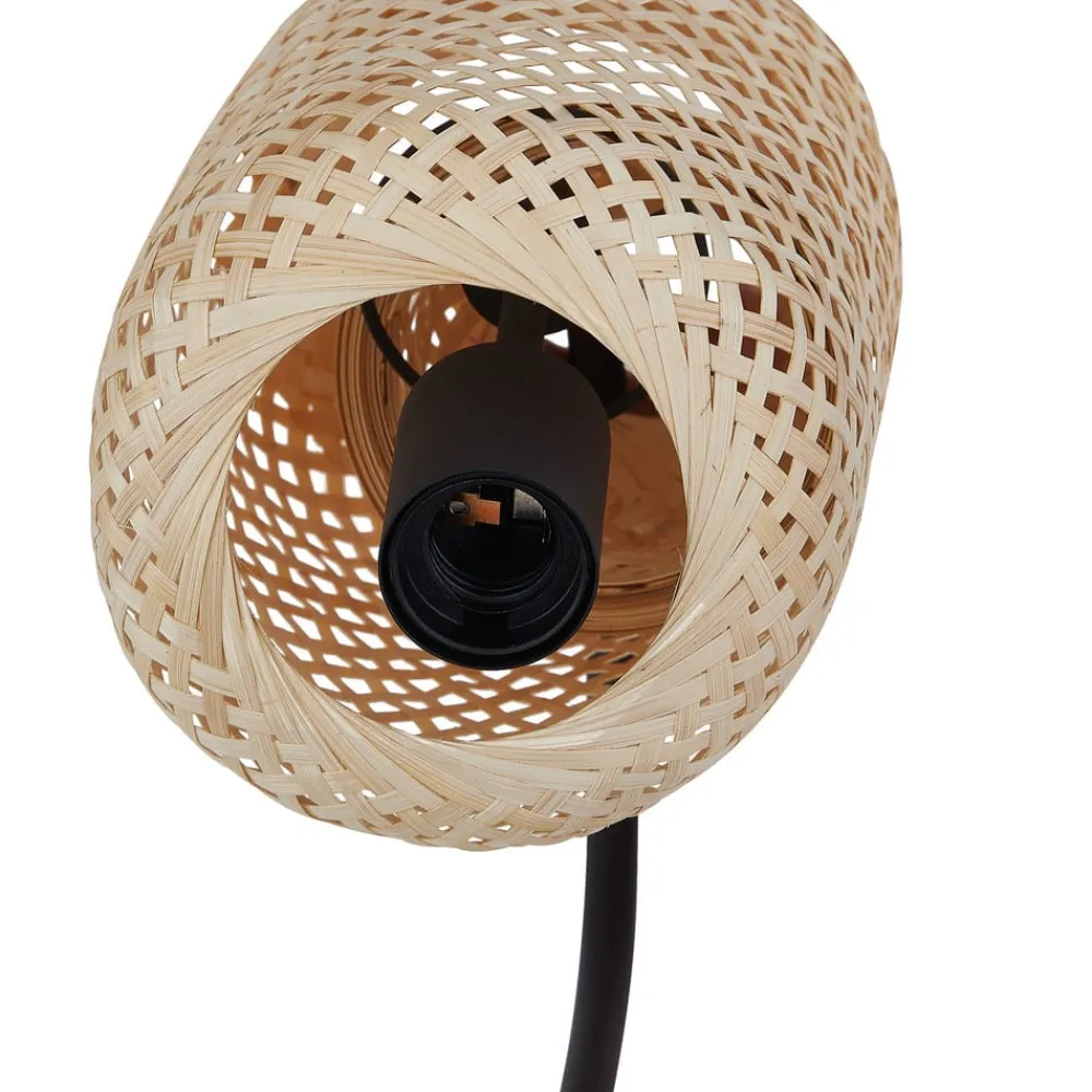 gulvlampe Venora, 145 cm høj, bambus, E27^Lindby Hot