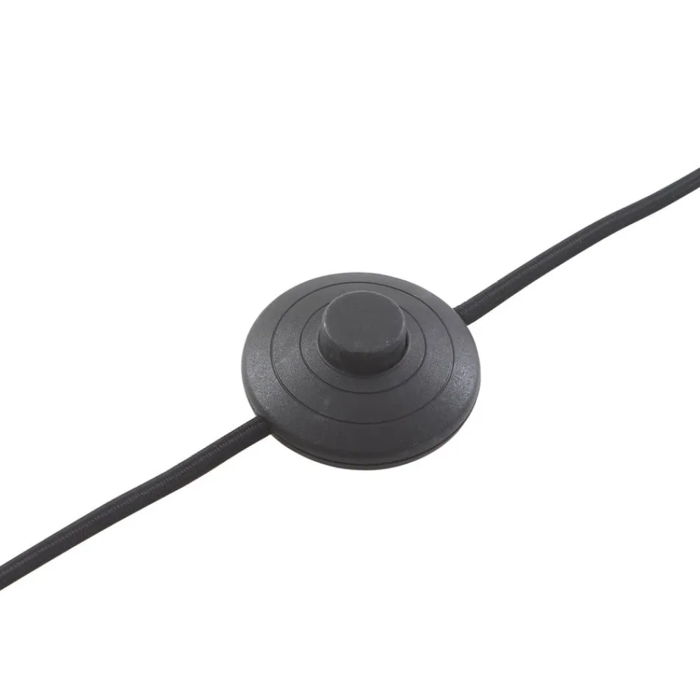 Herry gulvlampe, sort, træ, trefod, 153 cm^Lindby