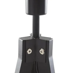 Herry gulvlampe, sort, træ, trefod, 153 cm^Lindby