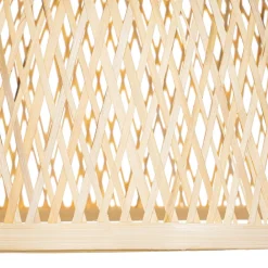 hængelampe Dabila, bambus, Ø 45 cm, E27^Lindby Hot