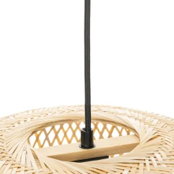 hængelampe Dabila, bambus, Ø 45 cm, E27^Lindby Hot