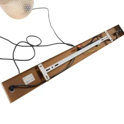 hængelampe Drakar, Ø 22 cm, 3 lyskilder, rav, glas^Lindby Clearance