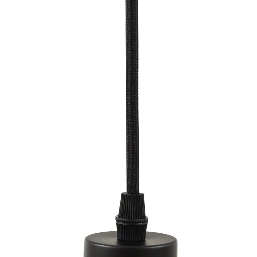 hængelampe Eleane, bambus, natur, længde 50 cm, E27^Lindby Online