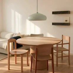 hængelampe Elover, lysegrøn, Ø 45 cm, jern^Lindby