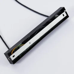 Lindby hængelampe Emily, 72 cm, sort, 3 lyskilder, metal