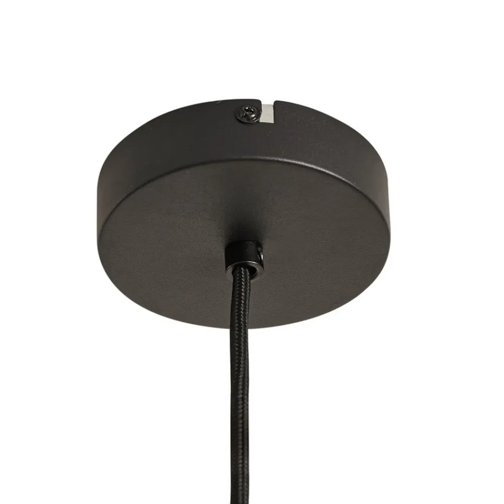 Lindby Pendellamper|Pendellamper>Hængelampe Haldor, hør, vævet, natur, Ø 40 cm