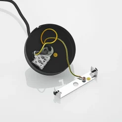 hængelampe Narisara, Ø 40 cm, E27, sort-guld^Lindby Sale