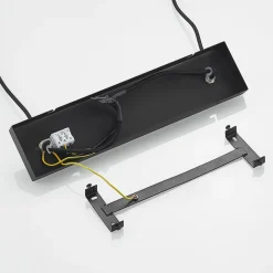 hængelampe Narisara, 118 cm, E14, 3 lyskilder, sort-guld^Lindby Online