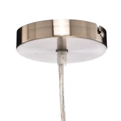 hængelampe Sebatin, Ø 50 cm, hvid, stof, E27^Lindby Sale