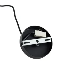 Lindby hængelampe Zyralia, træfarvet, rattan, Ø 50 cm