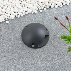 Lindby Udendørs Spot>Huban LED nedgravningsspot, 1 lyskilde