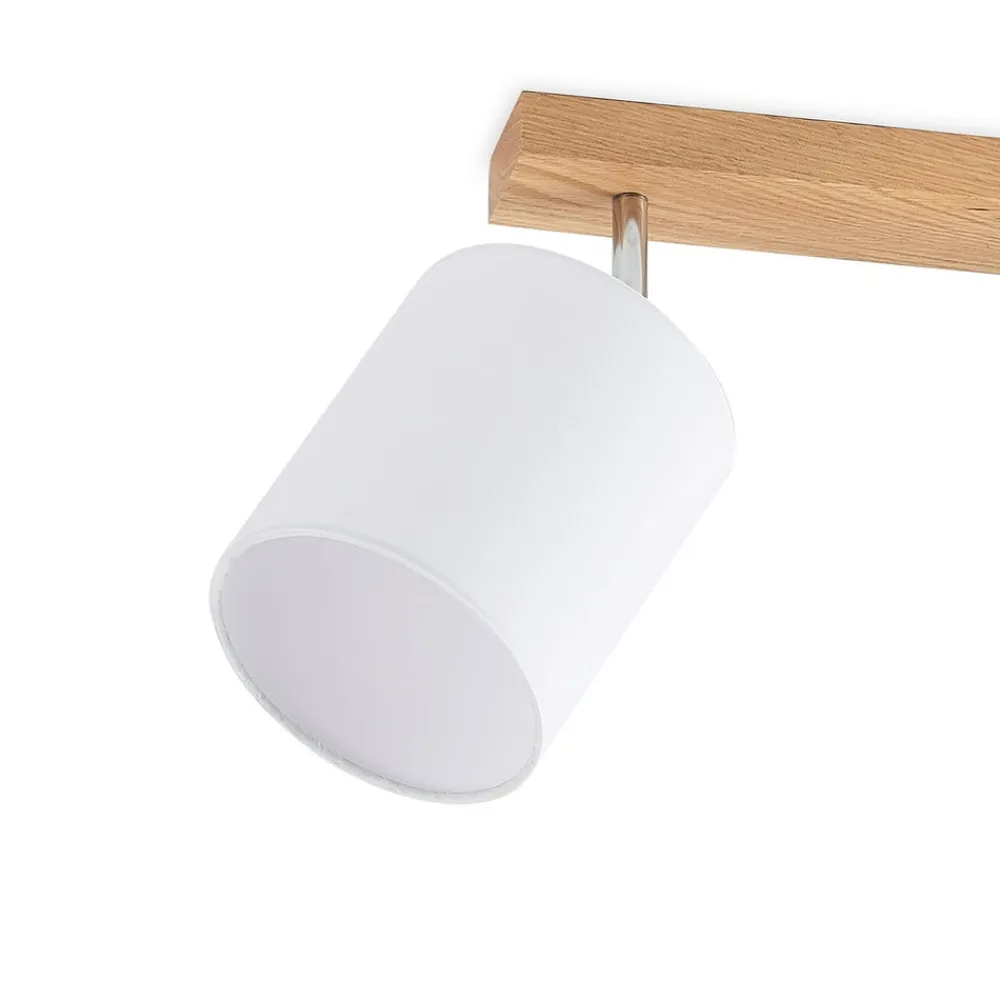 Imarin loftspot, 2 lyskilder, eg/hvid^Lindby Online