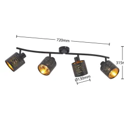 Iolyn loftspot, 4 lyskilder^Lindby