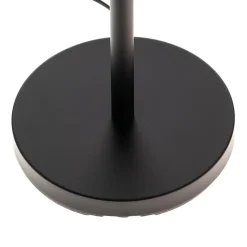 Irmino gulvlampe med røgfarvede glasskærme^Lindby