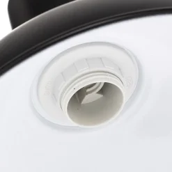 Jamelia bordlampe, stål, sort^Lindby