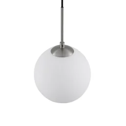 Jurian pendellampe 1 lyskilde, nikkel/opal^Lindby