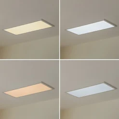 Lindby Kenma LED-panel, CCT, 29,6 cm x 59,6 cm