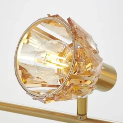 Kosta loftlampe, 4 lyskilder, messing^Lindby Clearance