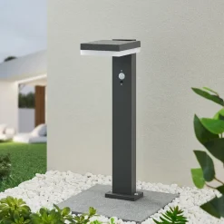 Lindby Laira LED-sokkellampe, solcelle, 50 cm