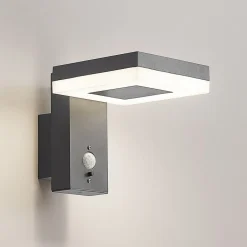 Lindby Laira udendørs LED-solcellelampe, 15,5 cm