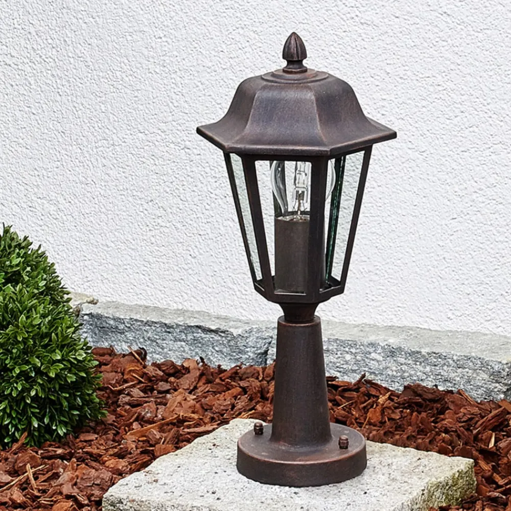 Lamina sokkellampe, 39 cm, lygte, metal, E27^Lindby Hot