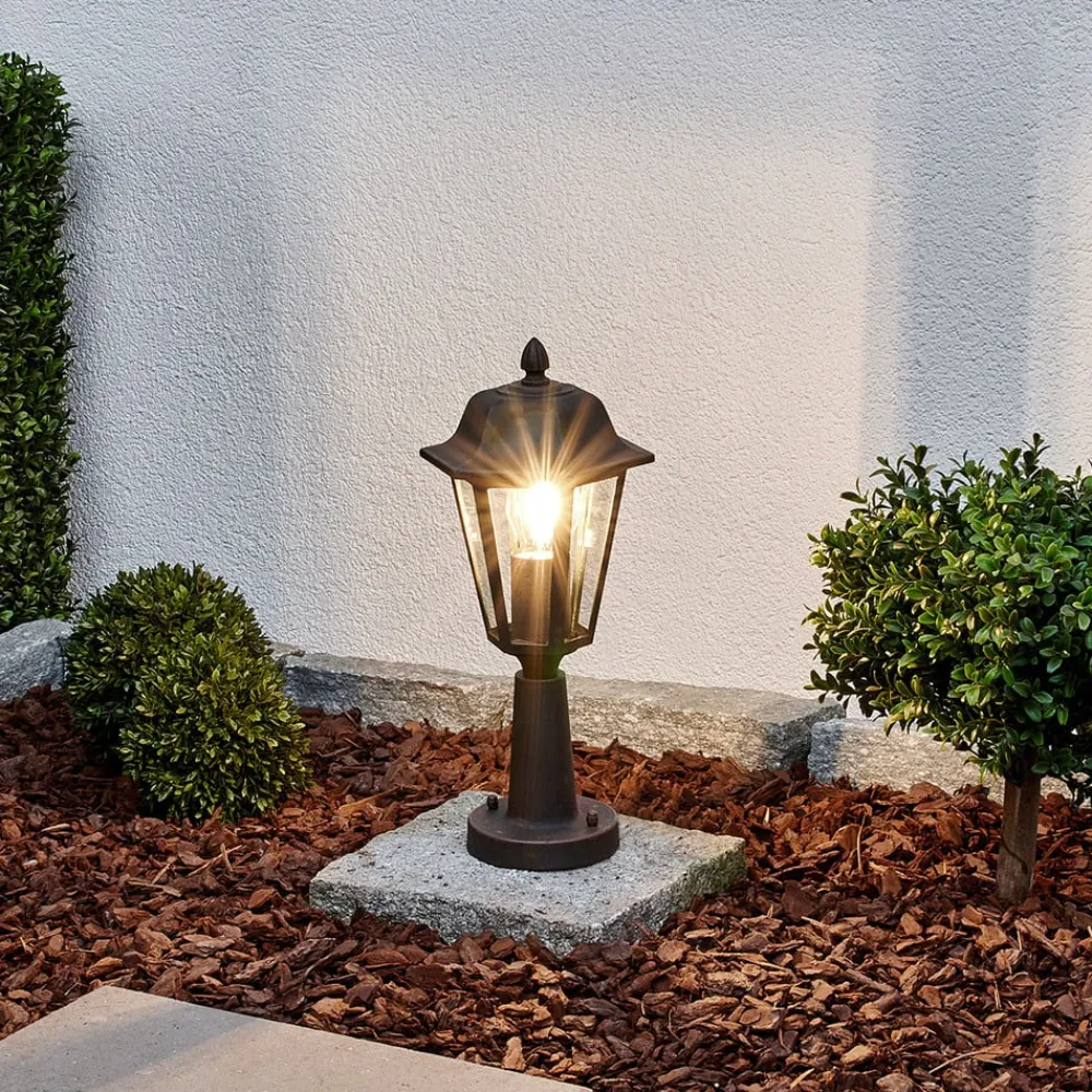 Lamina sokkellampe, 39 cm, lygte, metal, E27^Lindby Hot