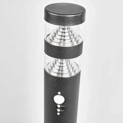 Lanea LED-vejlampe, 60 cm, sort, sensor, IP44^Lindby Clearance