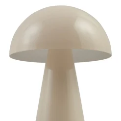LED genopladelig bordlampe Nevijo, beige, Ø20cm, USB, dæmper^Lindby Sale
