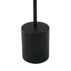 LED genopladelig bordlampe Ayva, sort, aluminium, IP44^Lindby Best