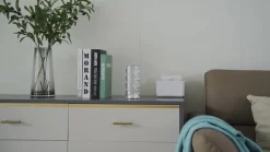 LED genopladelig bordlampe Louane, 18,5 cm, USB, RGBW^Lindby New