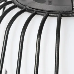 LED genopladelig udendørs pendel Levino, sort, metal^Lindby Clearance