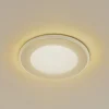 Lindby LED indbygningslampe Toka, 6,5 W, hvid, plast, CCT