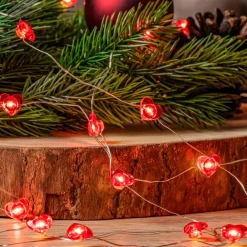 LED lyskæde Titciana, hjerte, valentinsdag, 320 cm^Lindby Hot