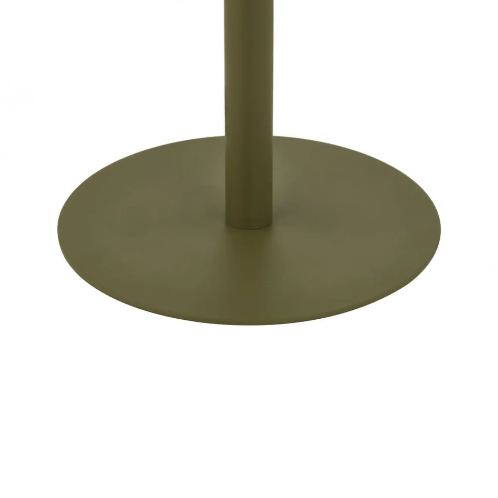 Lindby Dekorationsbelysning|Bordlamper>LED udendørs bordlampe Eleia, grøn, metal, genopladeligt batteri