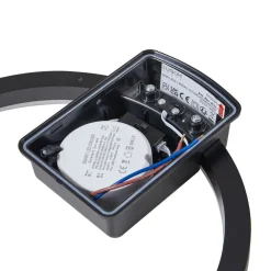 Lindby LED udendørs loftlampe Finian, Ø 31 cm, CCT, dæmpbar